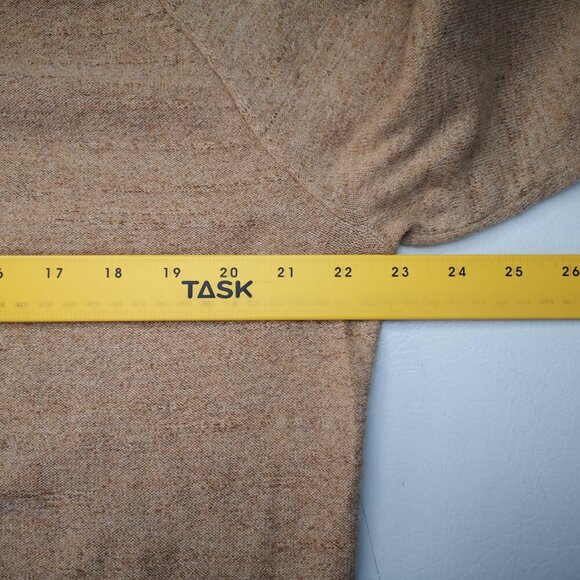 J. Crew Men's Size Large Lightweight Tan Round Neck Long Sleeves Sweater - Picture 7 of 9